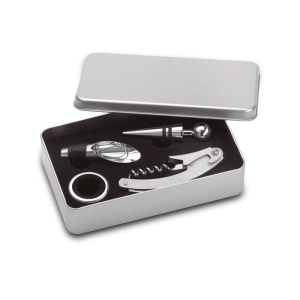 MO WINORY Wine  set in tin box