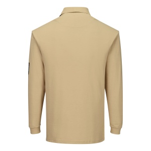 Modaflame Knit FR Long Sleeve Polo Shirt - Img 7