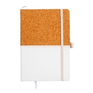 Notebook in cork and PU, lined sheets 80 pages 70 gr. in ivory color. - Img 11