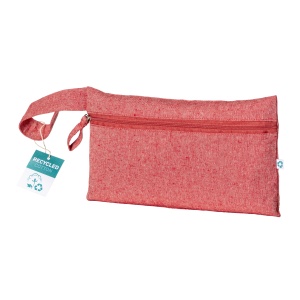 ON™ Document holder made of 180 g/m2 recycled cotton with zipper closure, GRS certified - Img 6