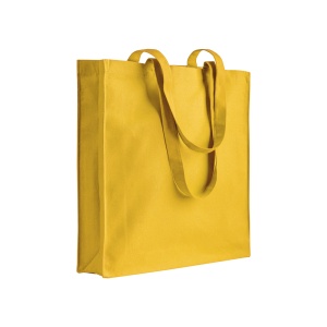 ON™ 220 g/m2 cotton shopping bag, long handles and gusset