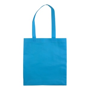 ON™ Heat-sealed 80 g/m2 non-woven fabric shopping bag with gusset and long handles