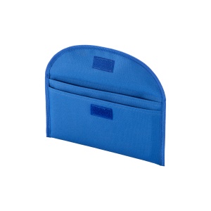 ON™ 600D polyester document pouch with two pockets and velcro closure