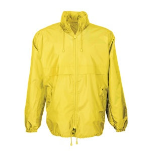 ON™ Jachetă tip windbreaker din poliester 190T cu glugă pliabilă cu fermoar. Se pliază într-o borsetă - Img 1