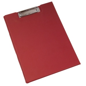 ON™ Plastic folder with A4 notepad, clipboard and pen loop