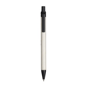 ON™ Recycled paper snap pen with coloured PLA details