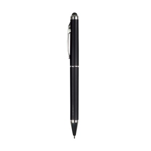 ON™ Plastic twist pen with touchscreen rubber tip
