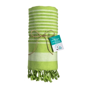 ON™ 350 g/m2 recycled cotton beach towel/pareo