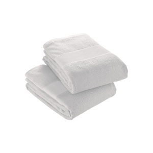 ON™ 100% cotton (300 g/m2) terry towel with polyester band 30 X 50 cm