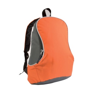 ON™ 600D polyester two-tone backpack with padded straps