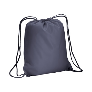 ON™ 210T polyester backpack with drawstring closure and reinforced corners