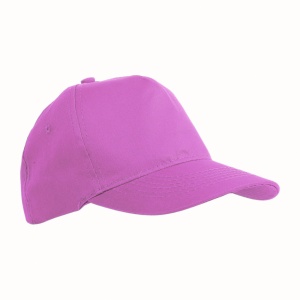 ON™ Cotton 5-panel cap with 2 mm-thick visor, embroidered eyelets and adjustable velcro strap
