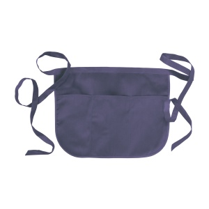 ON™ 20% cotton/80% polyester (180 g/m2) bartender apron with 3 front pockets, 49 x 34 cm