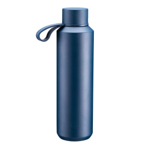 ON™ Stainless steel thermal bottle with TPR (thermoplastic rubber) handle, 630 ml