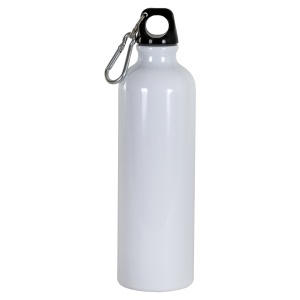 ON™ Aluminum bottle with carabiner. 750ml, no box