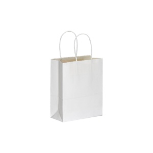 ON 100 gr/m2 paper shopping bag with guesset