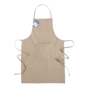 ON 280 g/m2 recycled cotton carbon neutral apron - Img 1