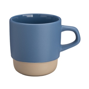 ON 320 ml ceramic mug. Stackable. With matte exterior and glossy interior - Img 8