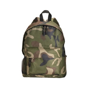 ON 600D polyester 3-pocket camouflage backpack (one mesh side pocket). Adjustable shoulder - Img 2
