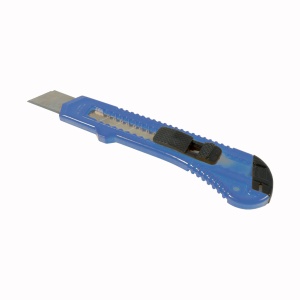ON ABS Stanley knife with locking mechanism, medium