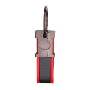 ON Breloc din metal brunat și PU bicolor, cu spațiu potrivit pentru logo-ul din rășină - Img 11