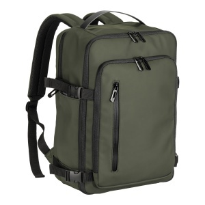 ON DEMI BRERA Rucsac pentru laptop (15) fabricat din PU moale, rezistent la apă