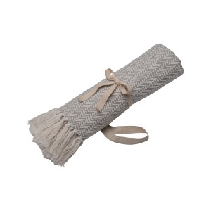 ON Fringed blanket made of 100% recycled material - Img 9