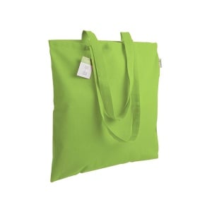 ON Geantă de cumpărături din bumbac organic 140 g/m2, cu mânere lungi
