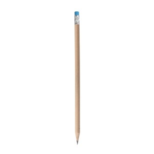 ON HB pencil in natural wood with graphite lead, cylindrical, with coloured lead (tempered) - Img 3