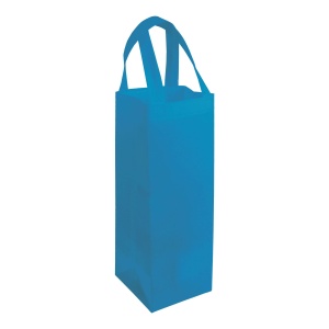 ON Heat-sealed 100 g/m2 non-woven fabric bottle shopping bag, short handles