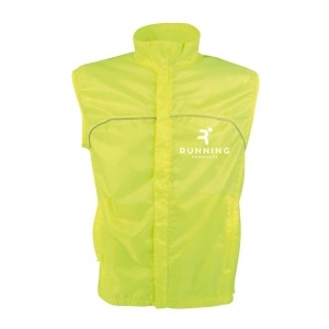 ON High-visibility fluorescent polyester vest with breathable mesh on the back - Img 3