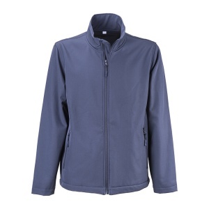ON Jachetă softshell cu interior din fleece, două buzunare laterale și închidere cu fermoar.