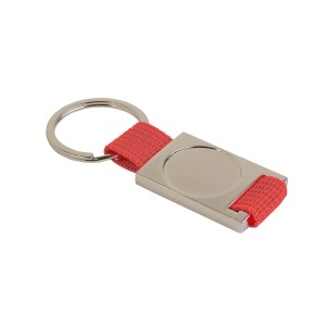 ON Metal and nylon key chain. Centre to be customised with resin logo - Img 4