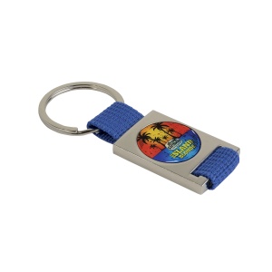 ON Metal and nylon key chain. Centre to be customised with resin logo - Img 8