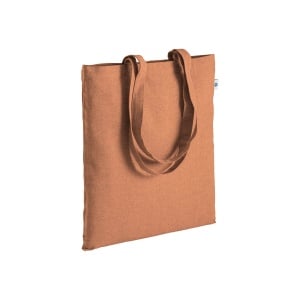 ON Sacoșă de cumpărături din bumbac reciclat 190 g/m2, mânere lungi, 38 x 42 cm - Img 6