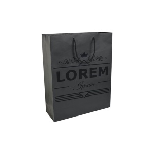 ON Sacoșă de cumpărături din hârtie laminată mată, 157 g/m2, cu clin și întăritură la bază - Img 9