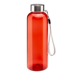 ON Transparent bottle in recycled PET 500 ml. Plastic cap with cord - Img 6
