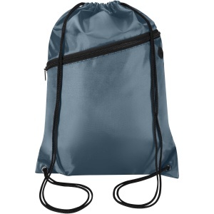 Oriole RPET drawstring bag with zipped front pocket 5L - Img 26