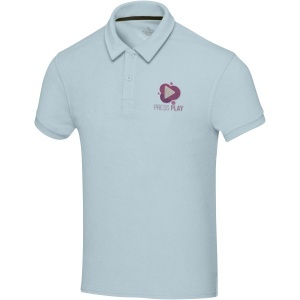 PF™ Akoya polo unisex din frotir reciclat GRS - Img 6