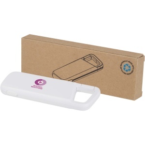 PF™ Alkes baterie externă rezistentă la apă 5000 mAh 12W din plastic reciclat cu carabină - Img 3