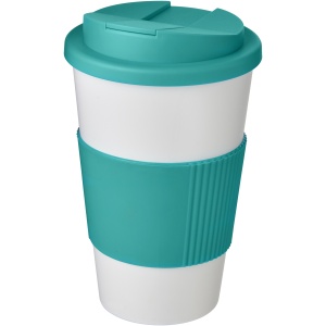 PF™ Americano® 350 ml tumbler with grip & spill-proof lid