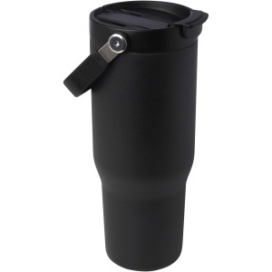 PF™ Bronx pahar termoizolant 900 ml din oțel inoxidabil reciclat RCS cu izolație cupru și capac multifuncțional - Img 5