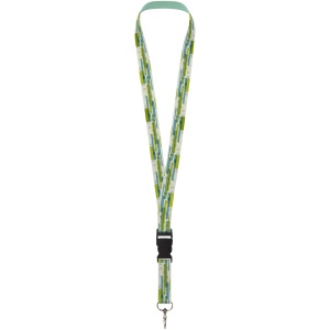 PF™ Bucks recycled PET lanyard with safety buckle