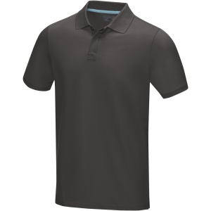 PF™ Graphite short sleeve men’s organic polo