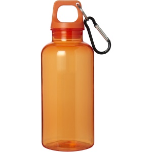 PF™ Oregon 400 ml RCS certified recycled plastic water bottle with carabiner