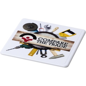 PF™ Renzo square plastic coaster