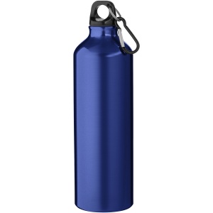 PF™ Oregon 770 ml RCS certified recycled aluminium water bottle with carabiner