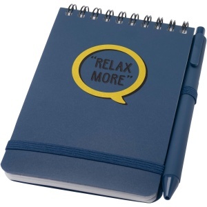 PF™ Thalaasa A6 hard cover ocean-bound notebook with ballpoint pen (black ink) - Img 11