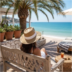 PF Citizen Green Bonnie Panama hat