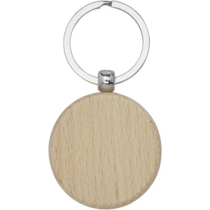 PF Giovanni beech wood round keychain